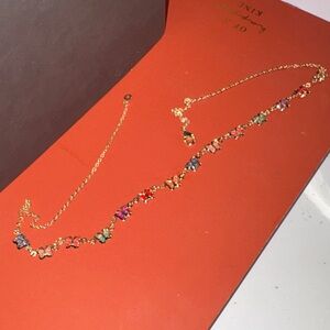 Pretty Bird Vibrant Butterfly Necklace